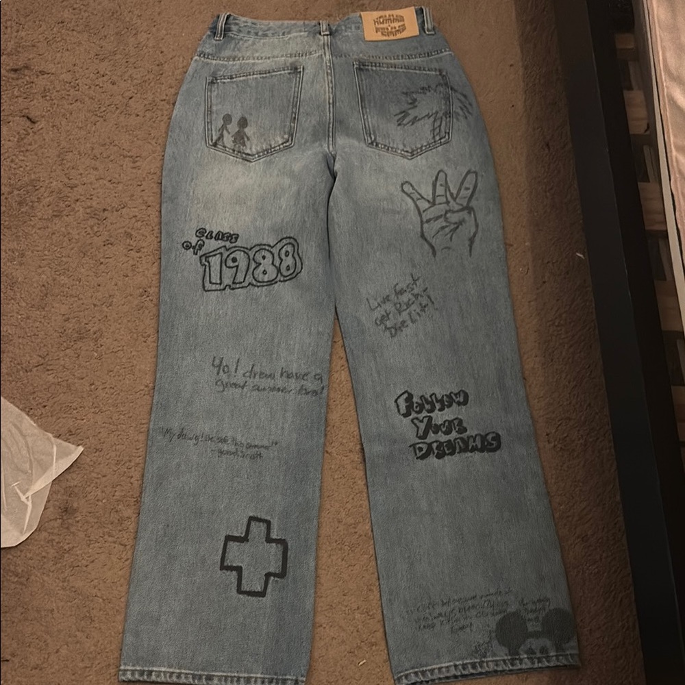 Homme Femme Jeans